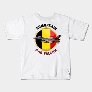 COMOPSAIR F-16 Falcon Kids T-Shirt